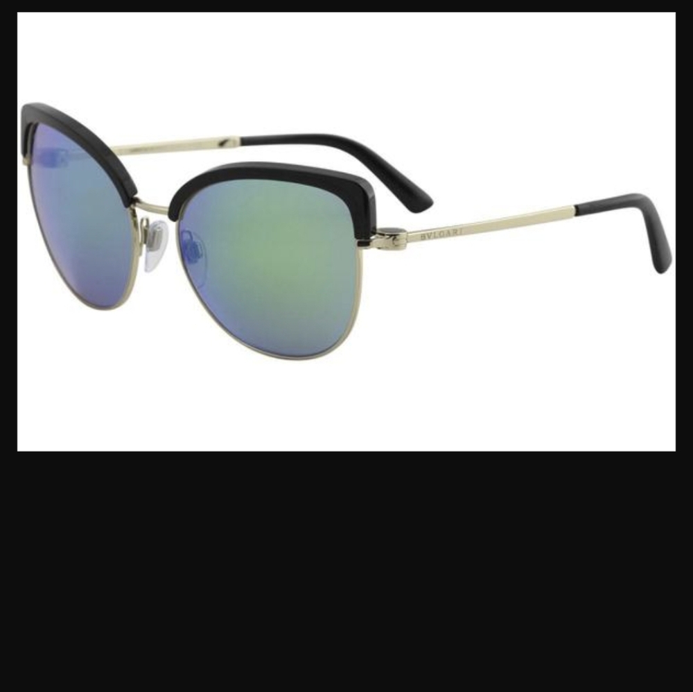 Bulgari Gold and Black Sunglasses - Picture 5 of 5